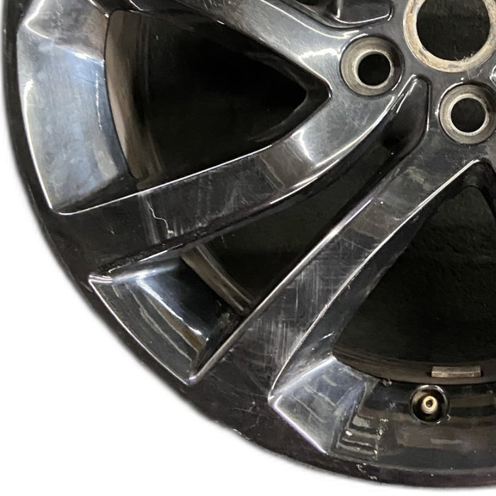 20" DISCOVERY 17-20 20x8.5 alloy 5 spoke slanted V black Original OEM Wheel Rim