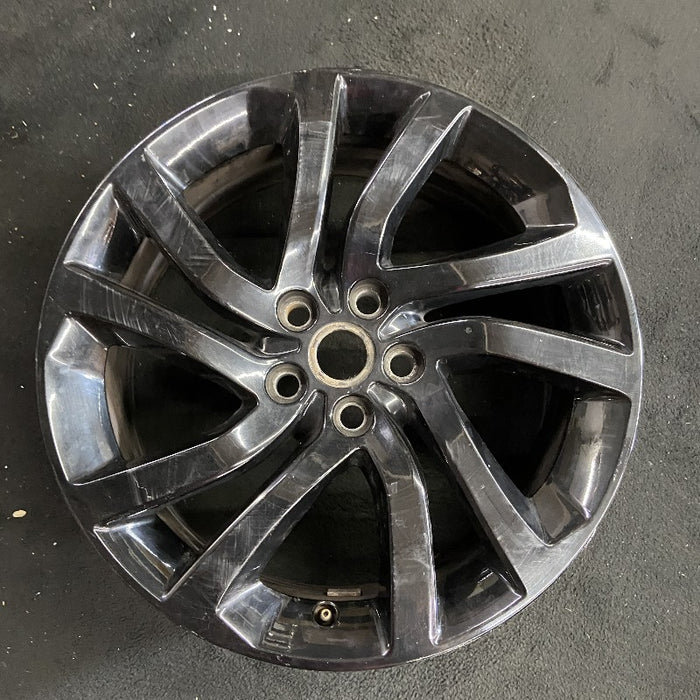 20" DISCOVERY 17-20 20x8.5 alloy 5 spoke slanted V black Original OEM Wheel Rim