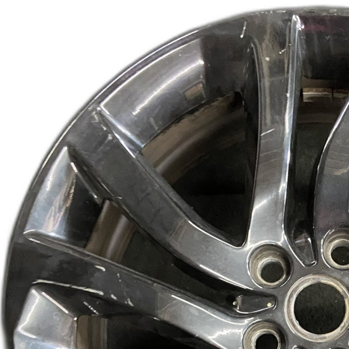 20" DISCOVERY 17-20 20x8.5 alloy 5 spoke slanted V black Original OEM Wheel Rim