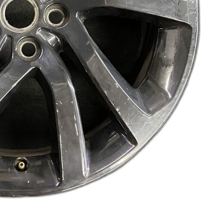 20" DISCOVERY 17-20 20x8.5 alloy 5 spoke slanted V black Original OEM Wheel Rim