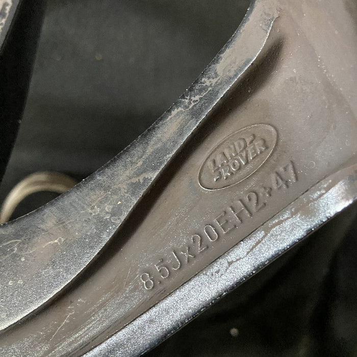 20" DISCOVERY 17-20 20x8.5 alloy 5 spoke slanted V black Original OEM Wheel Rim