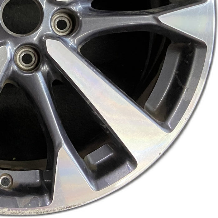 18" ALTIMA 16 18x7.5 alloy 10 spoke black silver SR Original OEM Wheel Rim