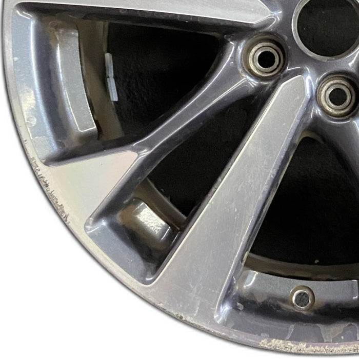 18" ALTIMA 16 18x7.5 alloy 10 spoke black silver SR Original OEM Wheel Rim