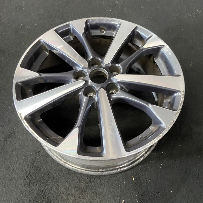 18" ALTIMA 16 18x7.5 alloy 10 spoke black silver SR Original OEM Wheel Rim