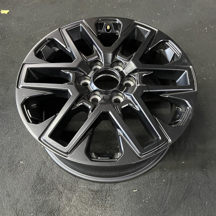 20" SEQUOIA 23-24 20x8 open spoke 6 spoke matte black Original OEM Wheel Rim - View 8