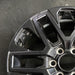 20" SEQUOIA 23-24 20x8 open spoke 6 spoke matte black Original OEM Wheel Rim - Side Profile