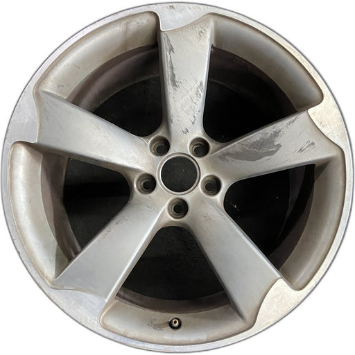 19" AUDI S5 13-14 19x9 , 5 spoke, solid spoke Original OEM Wheel Rim - Front View