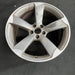 19" AUDI S5 13-14 19x9 , 5 spoke, solid spoke Original OEM Wheel Rim - Side Profile