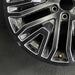 22" SIERRA 1500 PICKUP 19 22x9 6 spoke black with machined accents opt SEV - Additional View