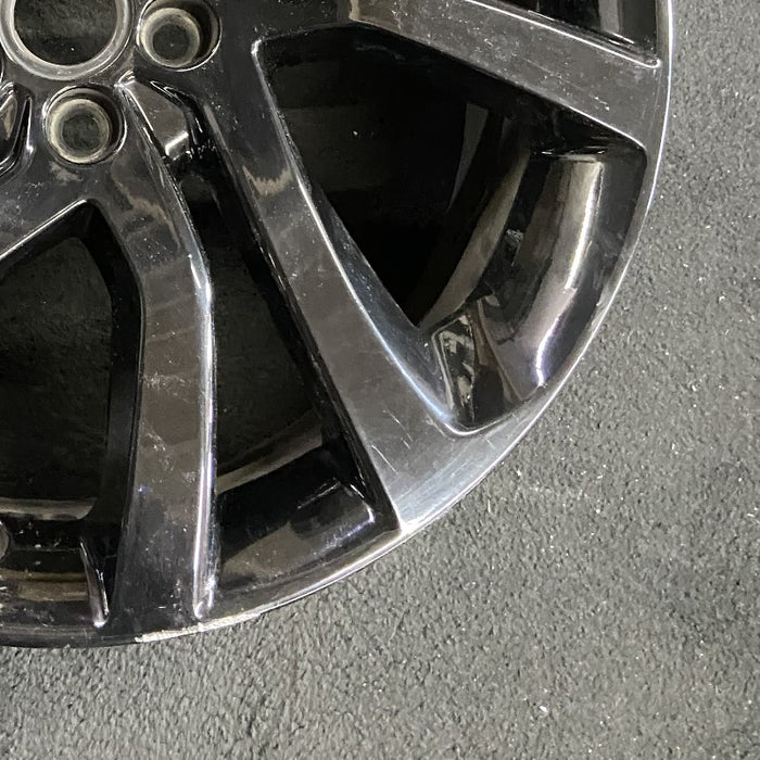 20" DISCOVERY 17-20 20x8.5 alloy 5 spoke slanted V black Original OEM Wheel Rim