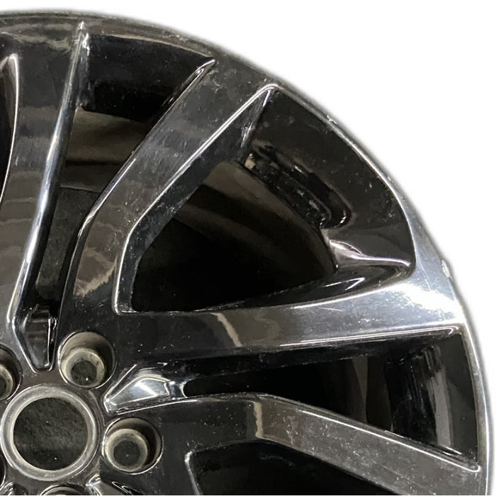 20" DISCOVERY 17-20 20x8.5 alloy 5 spoke slanted V black Original OEM Wheel Rim