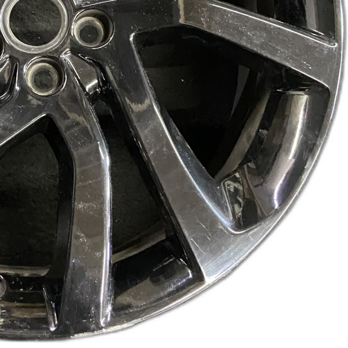 20" DISCOVERY 17-20 20x8.5 alloy 5 spoke slanted V black Original OEM Wheel Rim