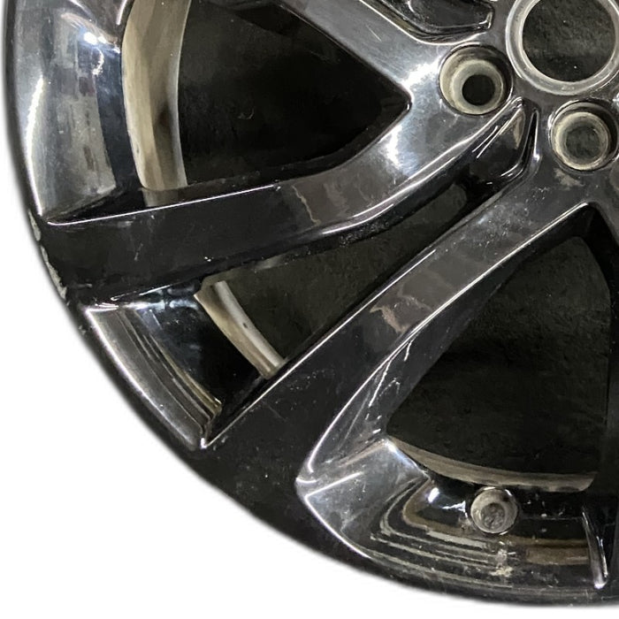 20" DISCOVERY 17-20 20x8.5 alloy 5 spoke slanted V black Original OEM Wheel Rim