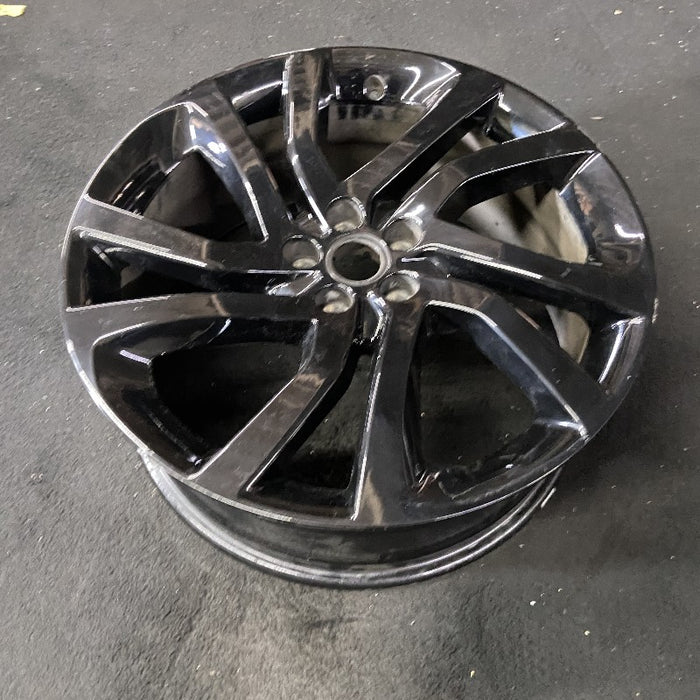 20" DISCOVERY 17-20 20x8.5 alloy 5 spoke slanted V black Original OEM Wheel Rim