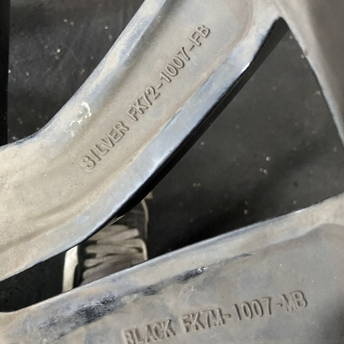 20" DISCOVERY 17-20 20x8.5 alloy 5 spoke slanted V black Original OEM Wheel Rim