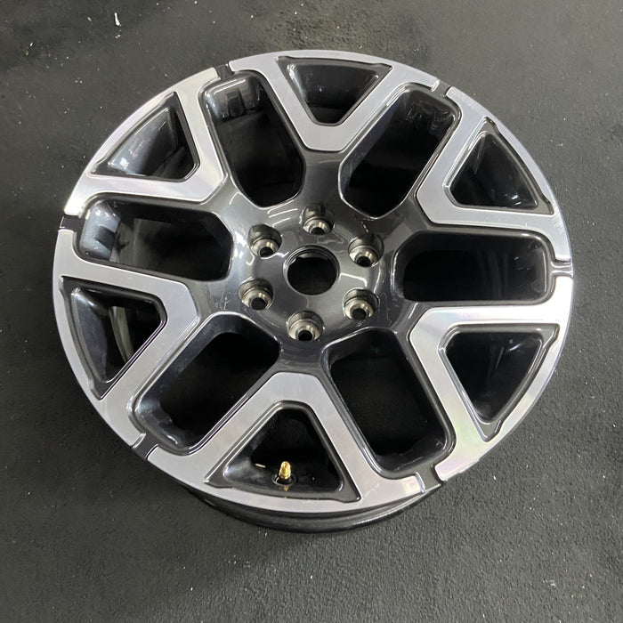 20" DODGE 1500 PICKUP 25 20x9, , 6 spoke, Y spoke Original OEM Wheel Rim - Side Profile