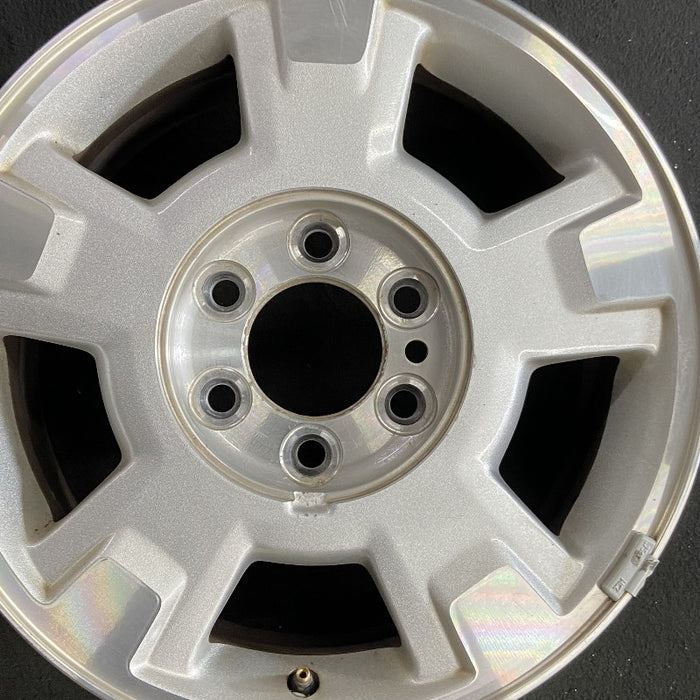 17" FORD F150 PICKUP 09-14 17x7.5 aluminum 5 spoke raised spoke ends Original OEM Wheel Rim