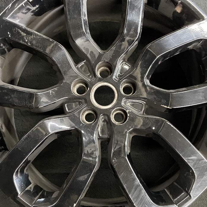 22" RANGE ROVER 20-21 22x9.5 alloy 10 spoke 5 split spoke black Original OEM Wheel Rim