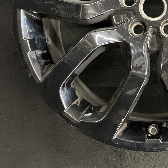 22" RANGE ROVER 20-21 22x9.5 alloy 10 spoke 5 split spoke black Original OEM Wheel Rim