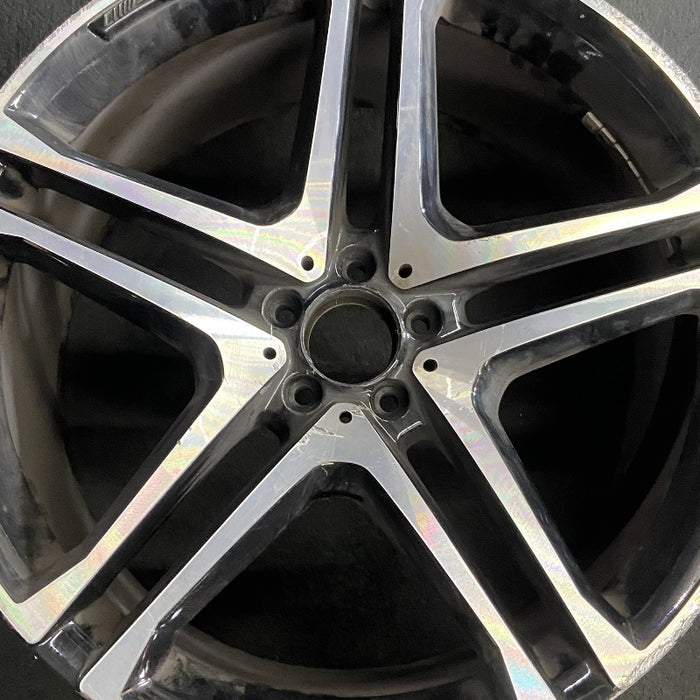 22" MERCEDES GLE-CLASS 16 292 Type SUV Cpe VIN E 4th digit GLE450 22x11 10 - Angle View