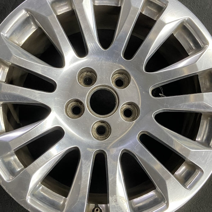 18" CTS 12 18x8.5 alloy Sdn 14 spoke polished opt PZX Original OEM Wheel Rim