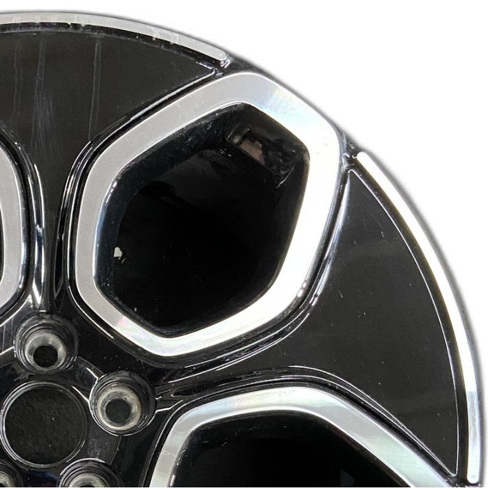 20" MUSTANG MACH-E 21-23 20x8 10 slot Original OEM Wheel Rim - Side Profile