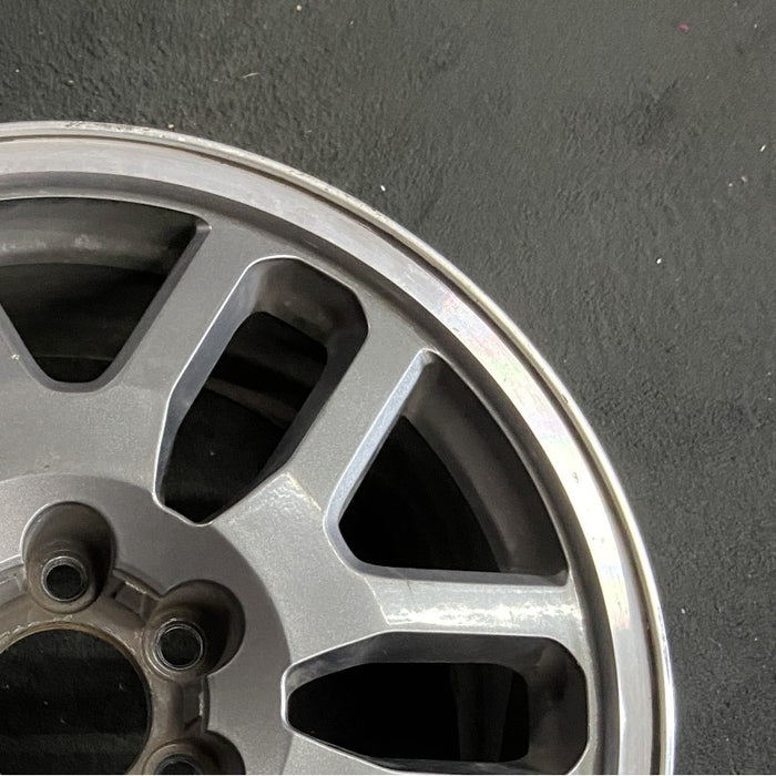 20" FORD F150 PICKUP 08 20x8.5 12 spoke dark center Original OEM Wheel Rim - Close-Up Detail
