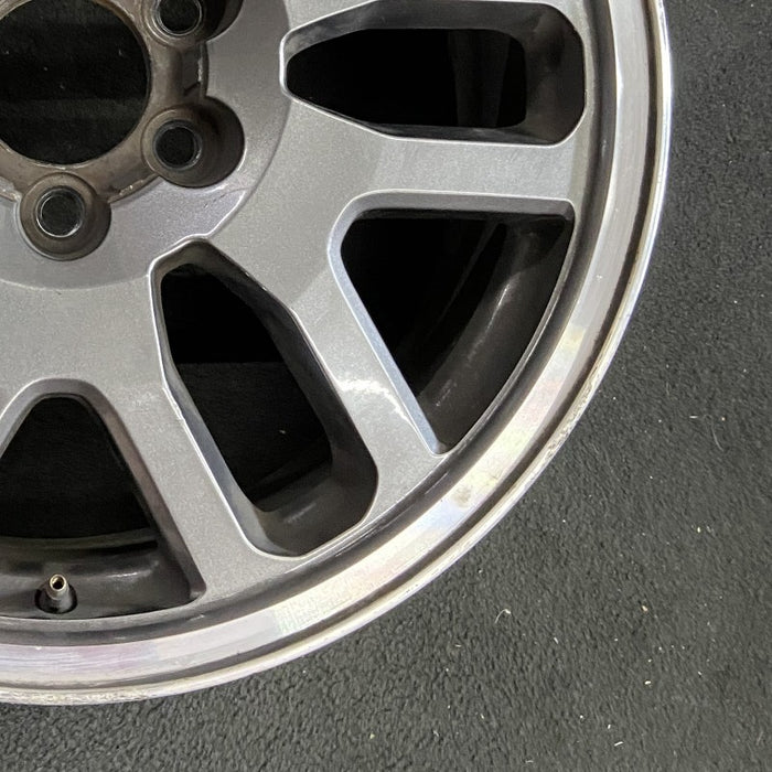 20" FORD F150 PICKUP 08 20x8.5 12 spoke dark center Original OEM Wheel Rim - Back View