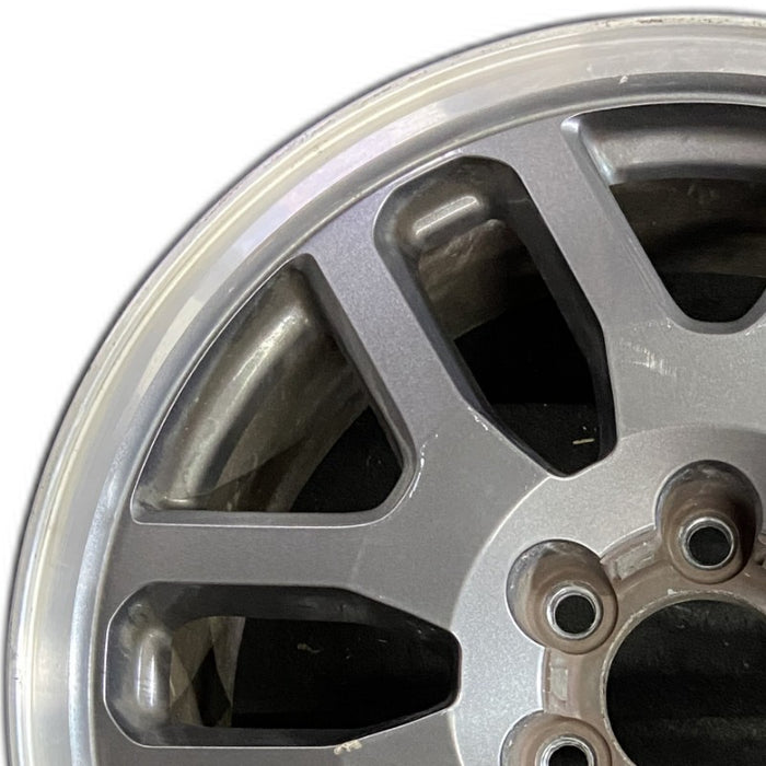 20" FORD F150 PICKUP 08 20x8.5 12 spoke dark center Original OEM Wheel Rim - Angle View