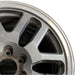 20" FORD F150 PICKUP 08 20x8.5 12 spoke dark center Original OEM Wheel Rim - Side Profile