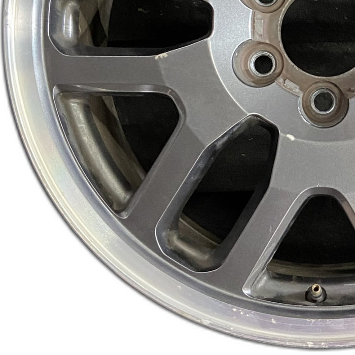 20" FORD F150 PICKUP 08 20x8.5 12 spoke dark center Original OEM Wheel Rim - Back View