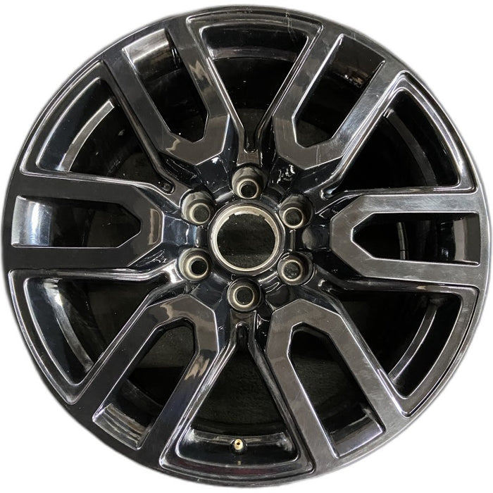 20" SIERRA 1500 PICKUP 19 20x9 12 spoke opt RD3 Original OEM Wheel Rim - Front View