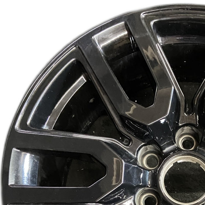 20" SIERRA 1500 PICKUP 19 20x9 12 spoke opt RD3 Original OEM Wheel Rim - Angle View