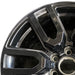 20" SIERRA 1500 PICKUP 19 20x9 12 spoke opt RD3 Original OEM Wheel Rim - Angle View