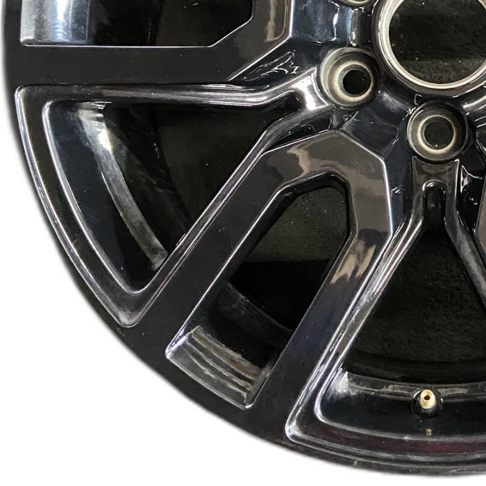 20" SIERRA 1500 PICKUP 19 20x9 12 spoke opt RD3 Original OEM Wheel Rim - Back View