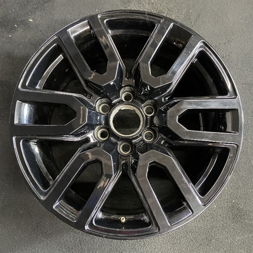 20" SIERRA 1500 PICKUP 19 20x9 12 spoke opt RD3 Original OEM Wheel Rim - Front View