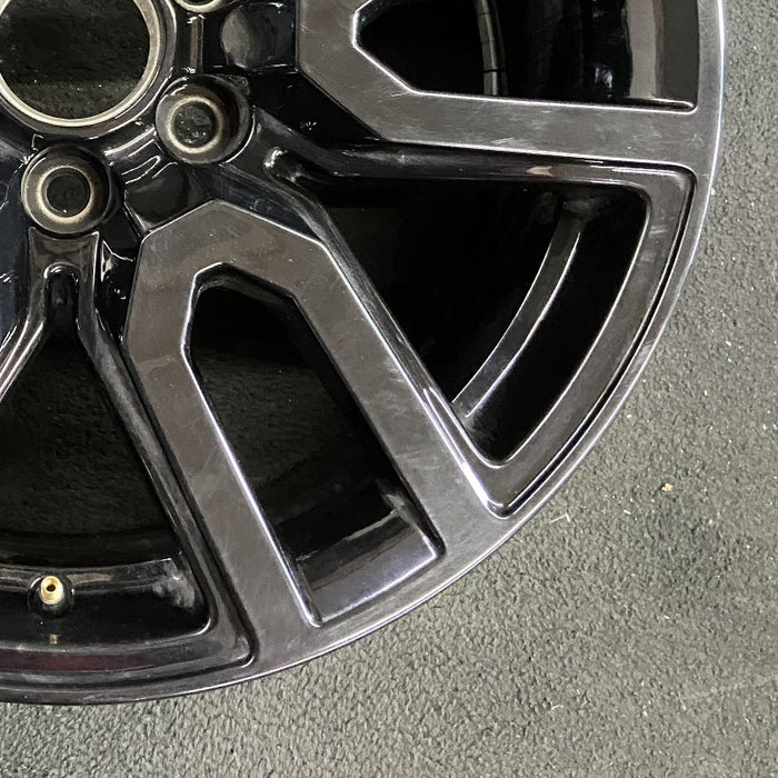 20" SIERRA 1500 PICKUP 19 20x9 12 spoke opt RD3 Original OEM Wheel Rim - Back View