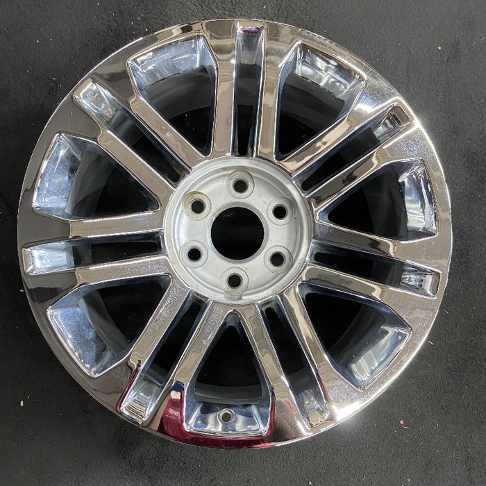 20" ESCALADE 15-20 20x9 7 double spoke opt NZD Original OEM Wheel Rim - Front View