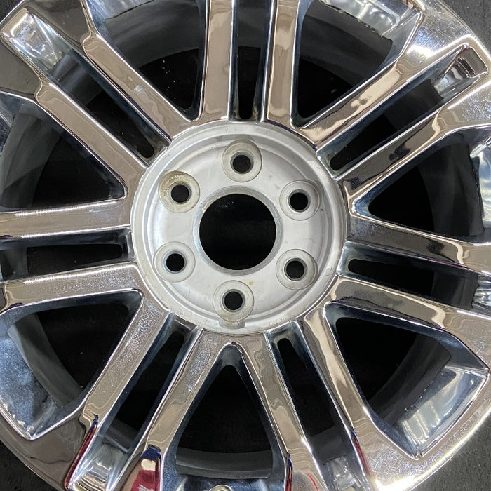 20" ESCALADE 15-20 20x9 7 double spoke opt NZD Original OEM Wheel Rim - Angle View