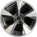 18" AUDI A4 17 18x8 , 5 single spoke Original OEM Wheel Rim - Front View