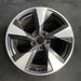 18" AUDI A4 17 18x8 , 5 single spoke Original OEM Wheel Rim - Angle View