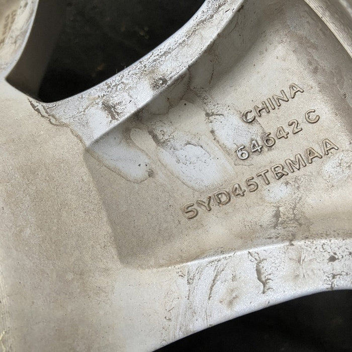 18" DODGE 1500 PICKUP 19 6 lug 18x8 aluminum 5 spoke opt WBB Original OEM Wheel Rim