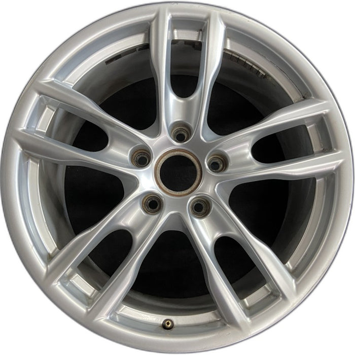 19" PORSCHE BOXSTER 13-16 19x9.5 5 spoke Original OEM Wheel Rim - Front View