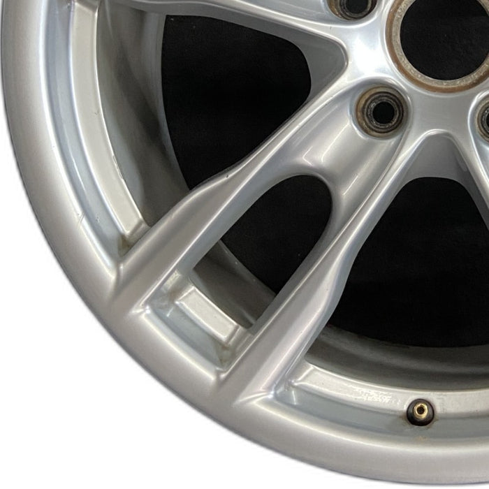 19" PORSCHE BOXSTER 13-16 19x9.5 5 spoke Original OEM Wheel Rim - Back View