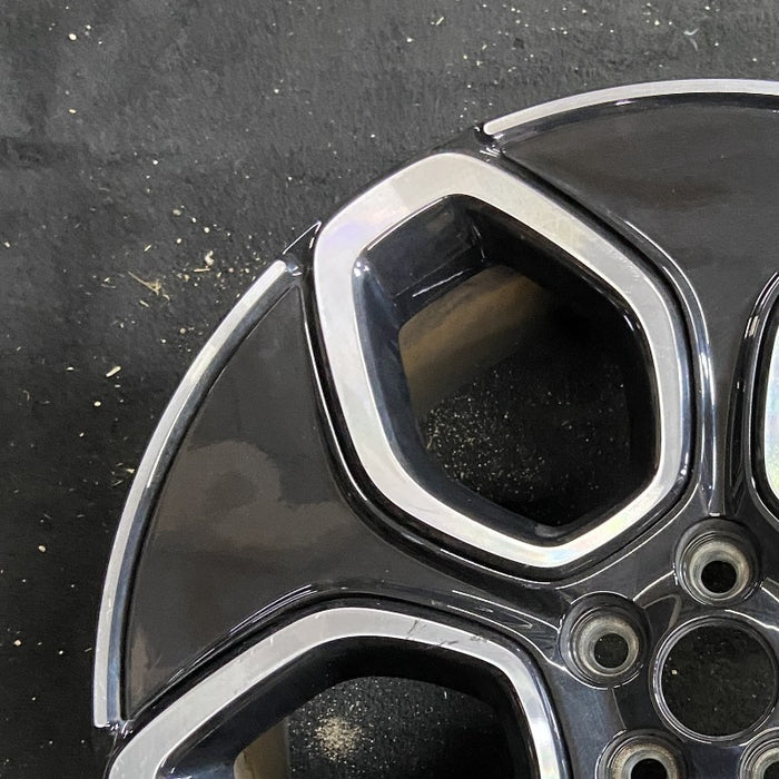 20" MUSTANG MACH-E 21-23 20x8 10 slot Original OEM Wheel Rim - Side Profile