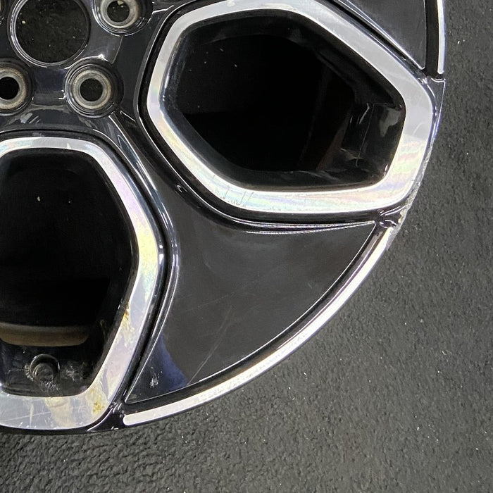 20" MUSTANG MACH-E 21-23 20x8 10 slot Original OEM Wheel Rim - Back View