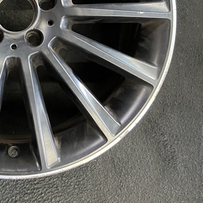 19" MERCEDES C-CLASS 20-21 205 Type C43 Cvertible 19x8.5 14 spoke black with - Back View