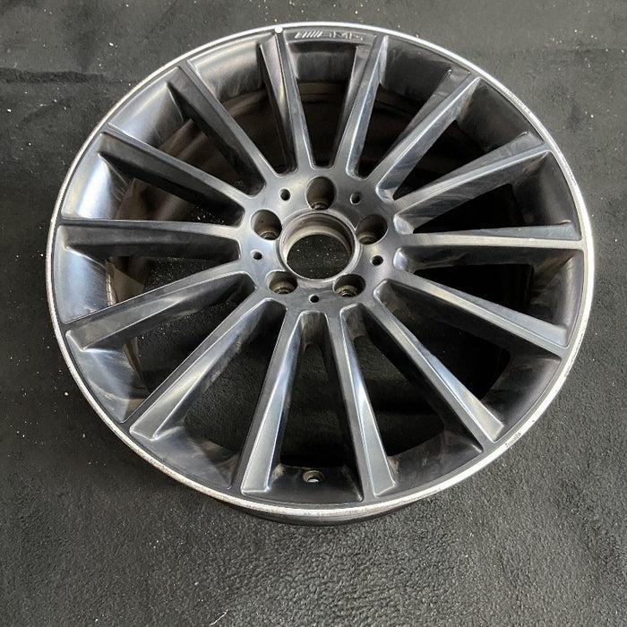 19" MERCEDES C-CLASS 20-21 205 Type C43 Cvertible 19x8.5 14 spoke black with - View 7