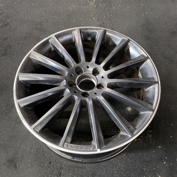 19" MERCEDES C-CLASS 20-21 205 Type C43 Cvertible 19x8.5 14 spoke black with - View 8