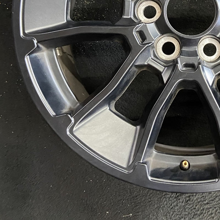 20" SEQUOIA 24 20x8 6 Y spoke black TRD off- Original OEM Wheel Rim - Additional View